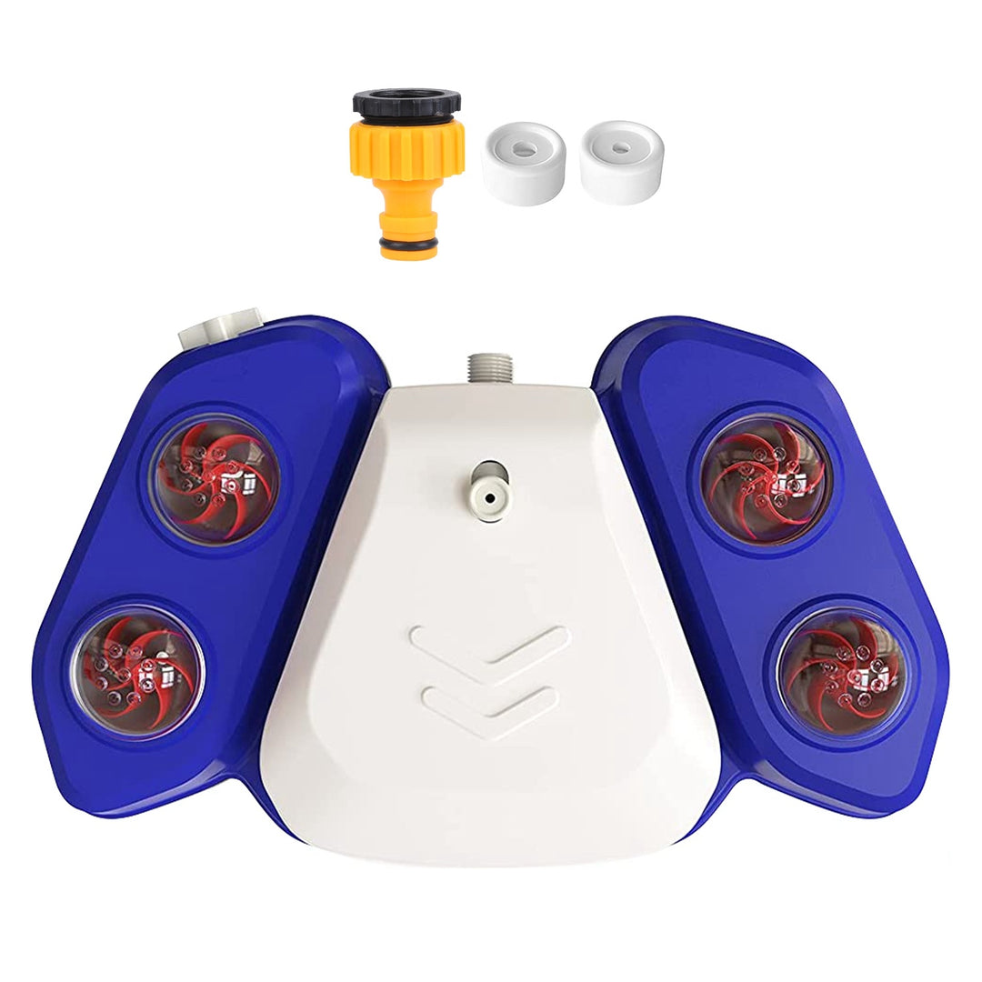 Dog sprinkler toy with water dispenser