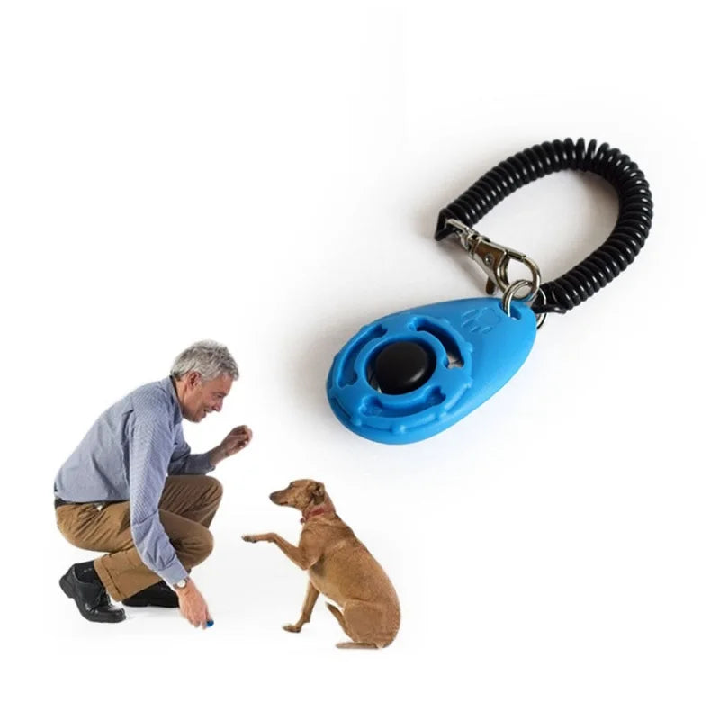 Dog training aid clicker