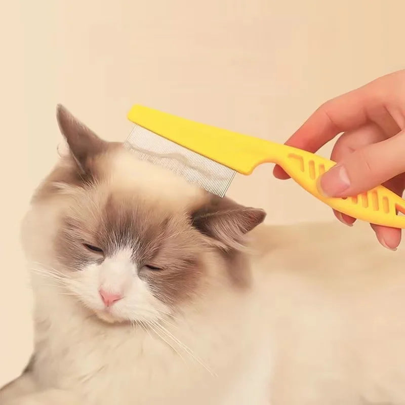 Double-sided dog grooming comb