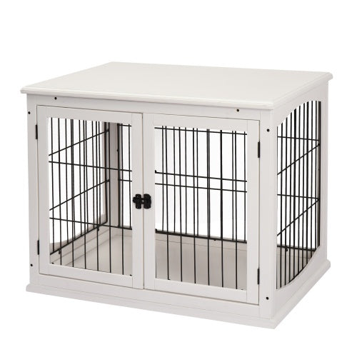 Dual purpose kennel and end table