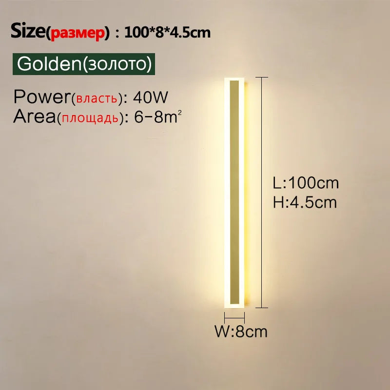 Durable LED strip light for outdoor spaces