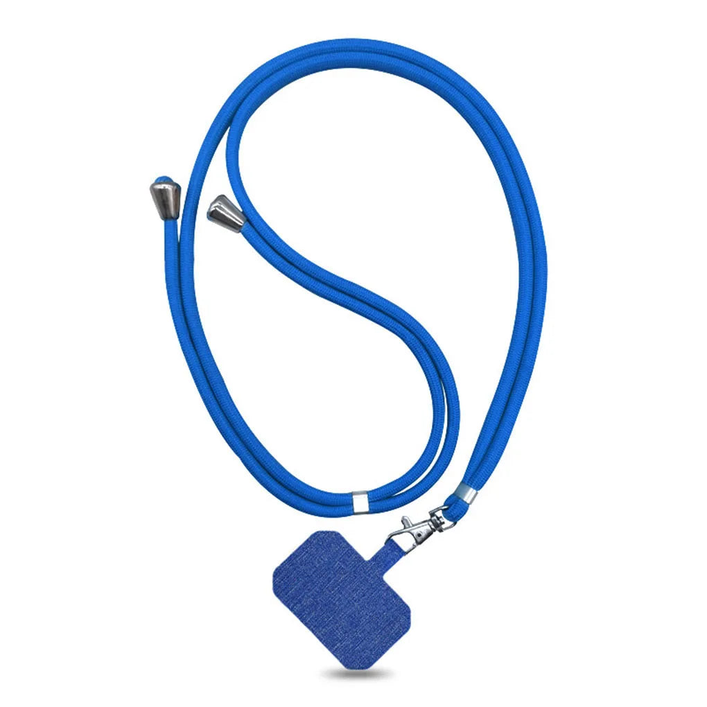 Durable Nylon Phone Lanyard with Metal Buckle

