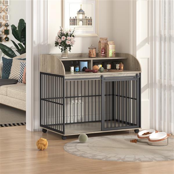 Durable dog kennel furniture style