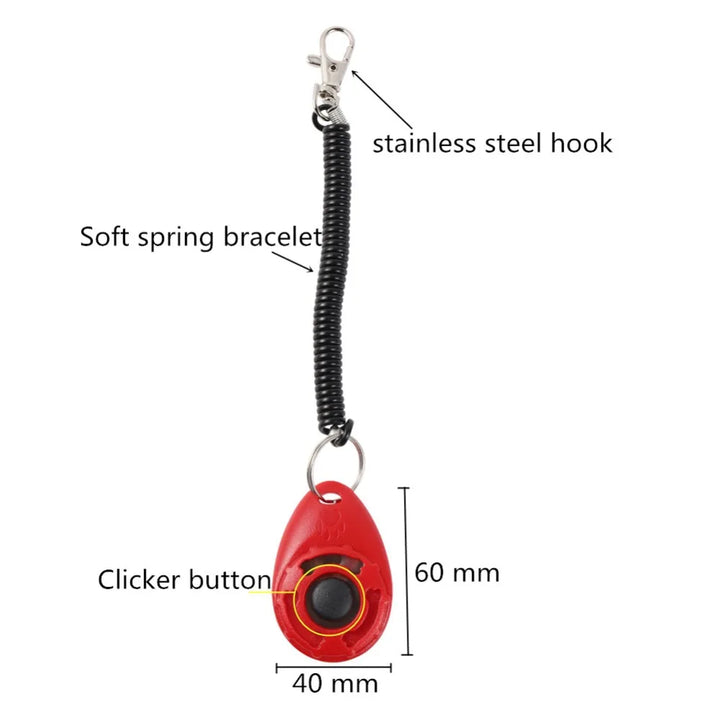 Durable dog training clicker