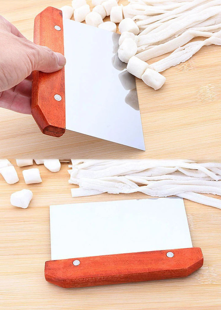 Durable dough scraper for baking
