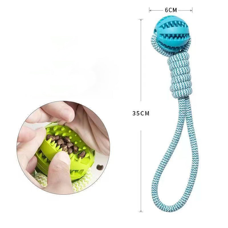 Durable rubber toy for small dogs