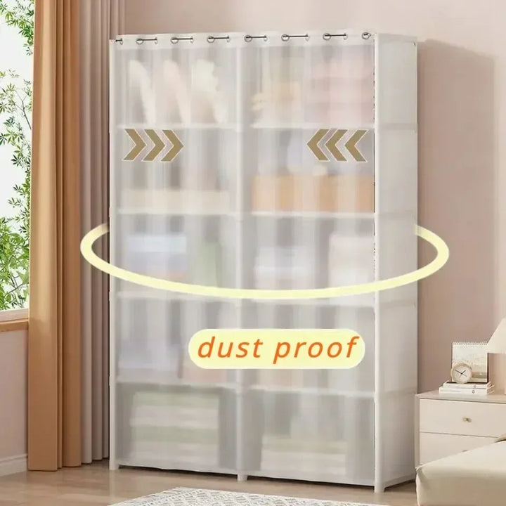 Dustproof Wardrobe With High Capacity