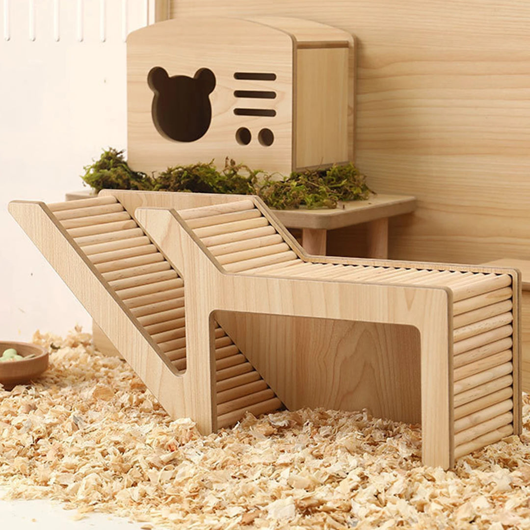 Dwarf Hamster Wooden House
