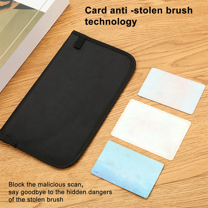 EMF Shield Case in black color 

