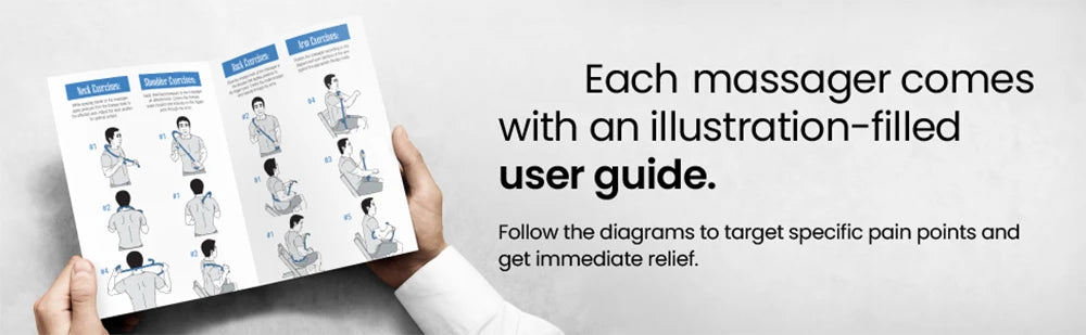 Each Massager Come With AN illustration filled 