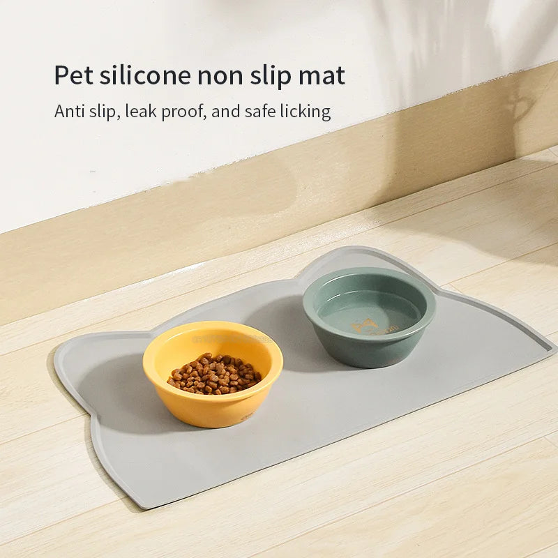 Easy-Clean Pet Mat for Dogs & Cats
