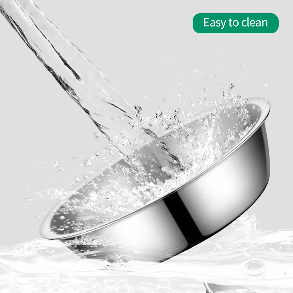 Easy-To-Clean Stainless Pet Bowl