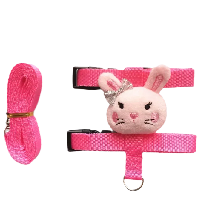 Easy-to-Wear Guinea Pig Harness for Walking
