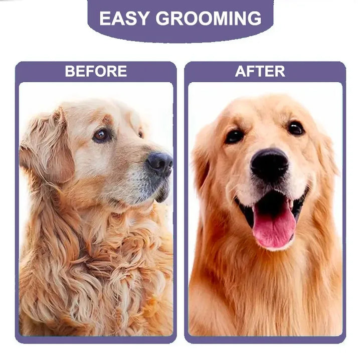 Easy grooming With Brush 