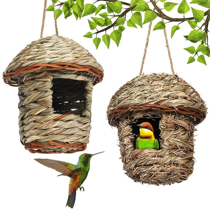 Eco-Friendly Straw Bird Nest