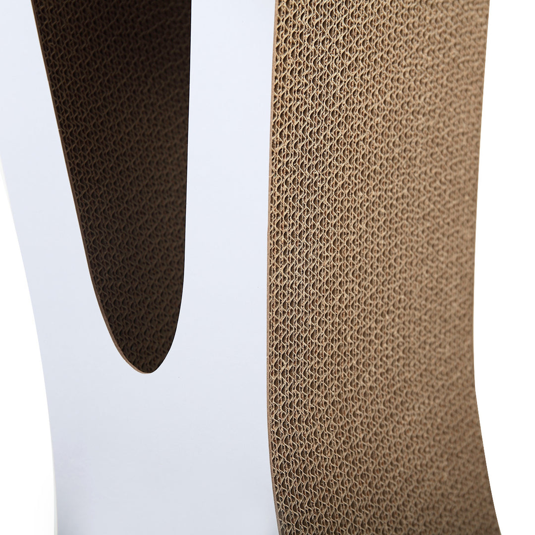 Eco-friendly cardboard cat toy for entertainment