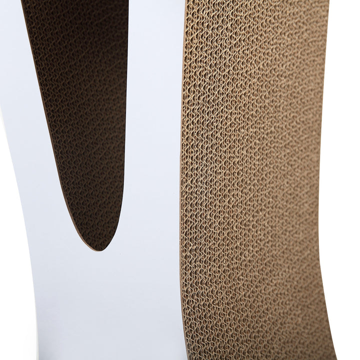 Eco-friendly cardboard cat toy for entertainment