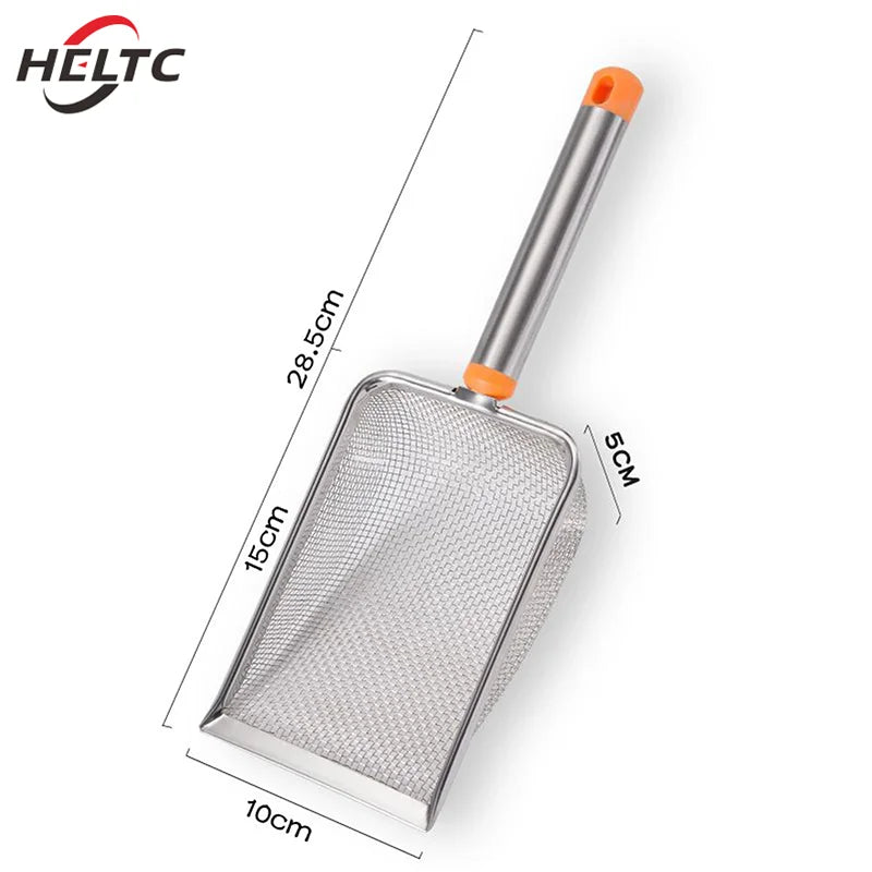 Efficient Cat Litter Scoop with Fine Mesh
