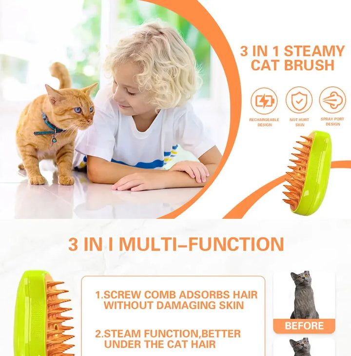 Electric Brush for Loose Pet Hair