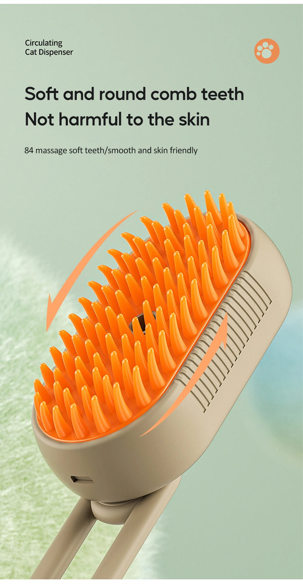 Electric Grooming Brush for Dogs