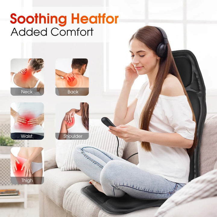 Electric Heating Massage Mat for Car & Home

