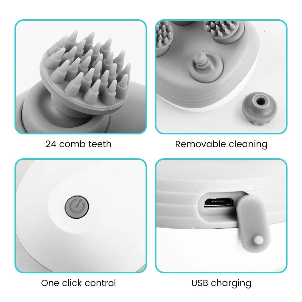 Electric Scalp Kneading Device