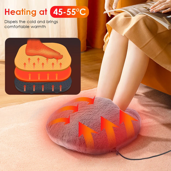 Electric Under Desk Foot Warmer Mat