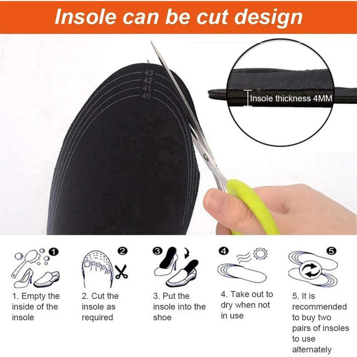 Electric Warming Insoles for Cold Feet