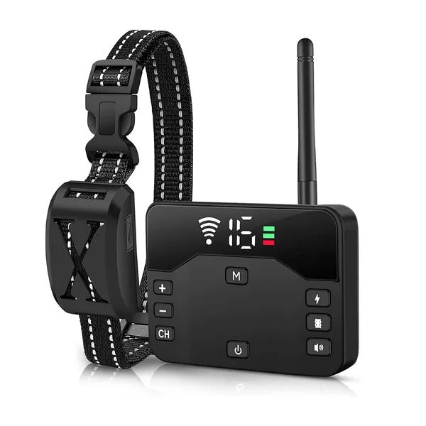 Electric training collar for large dogs