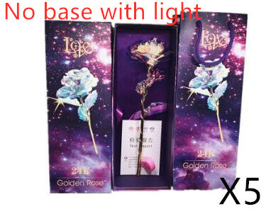 Elegant 24K Gold Rose
