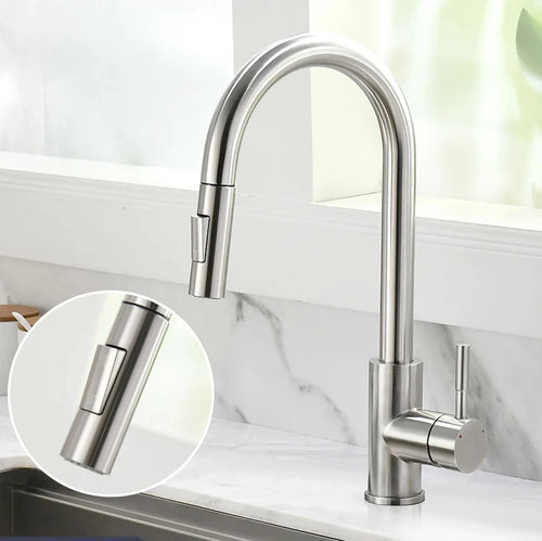 Elegant Black Water Tap
