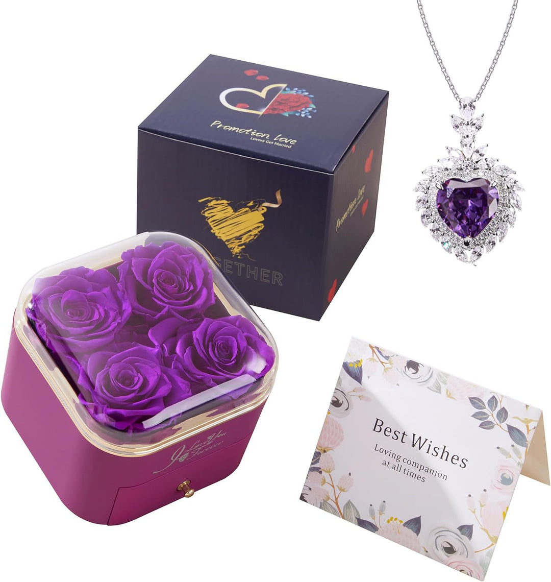 Elegant Rose Jewelry Box