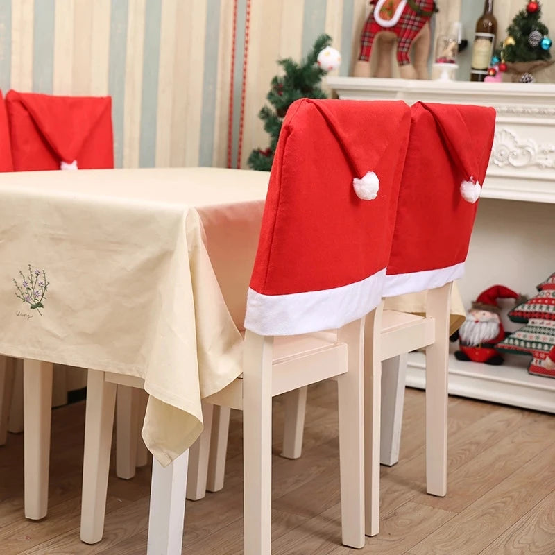 Elegant chair back decor for holiday parties