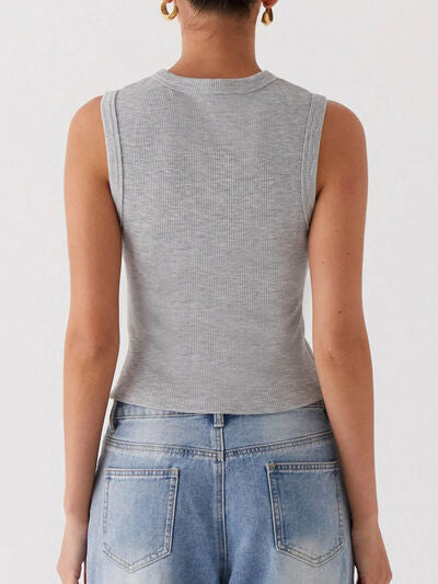 Essential Round Neck Tank Top
