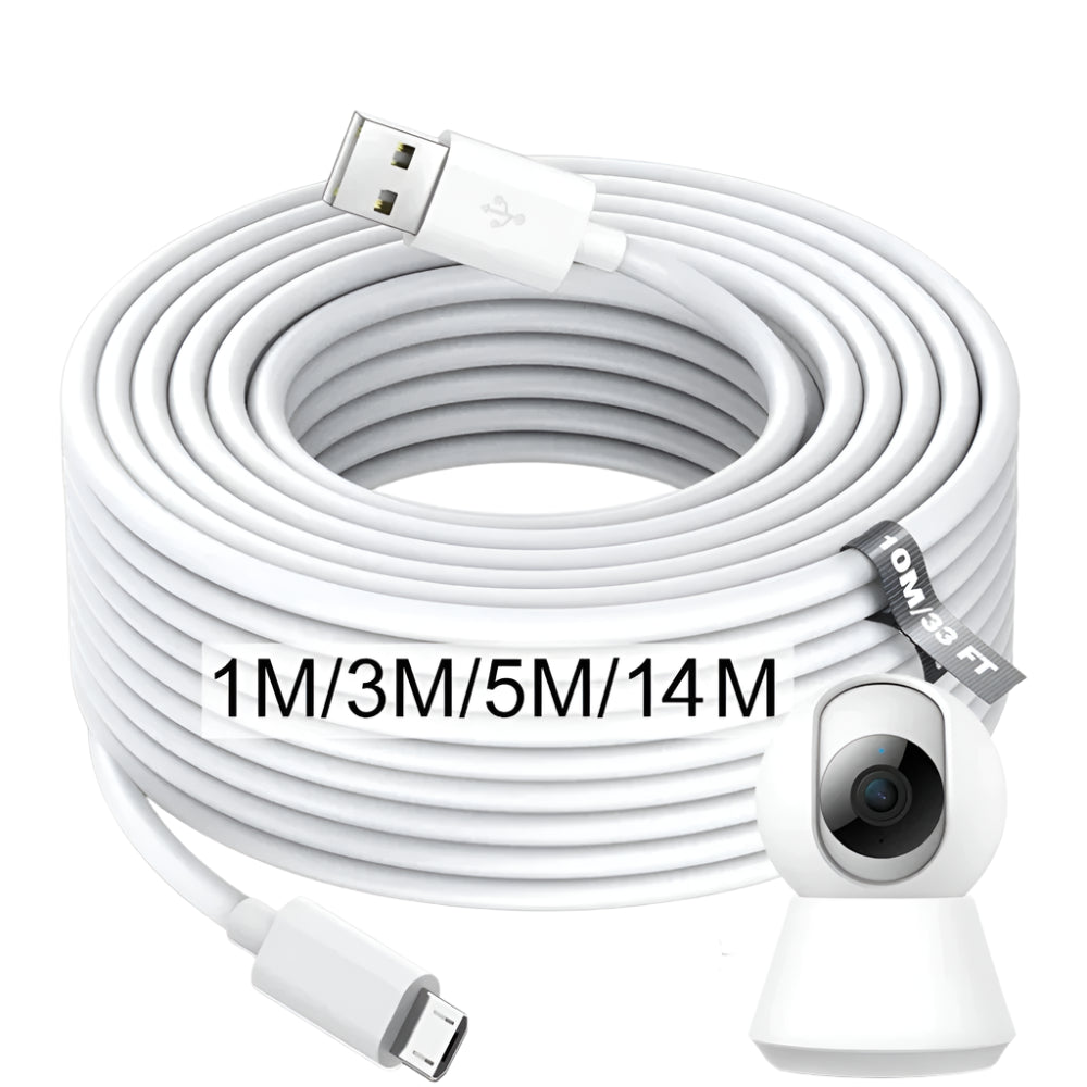 Extra Long Micro USB Fast Charging Cable – 1m–14m

