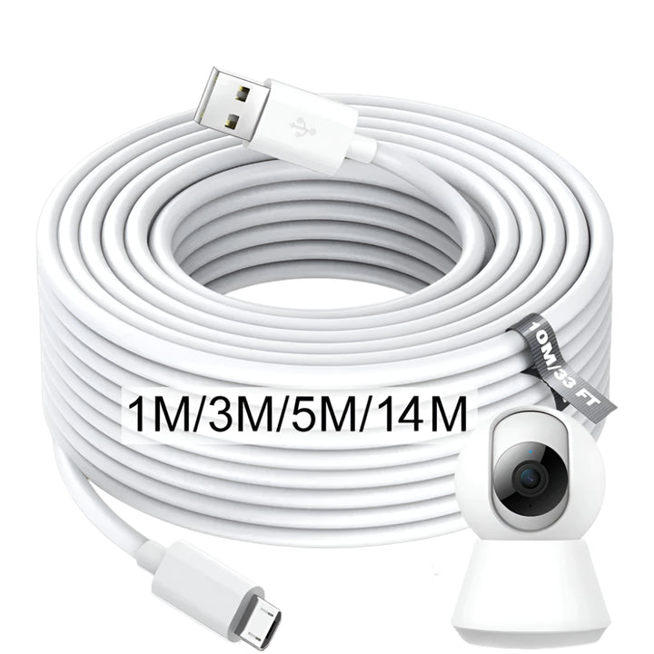 Extra Long Micro USB Fast Charging Cable – 1m–14m

