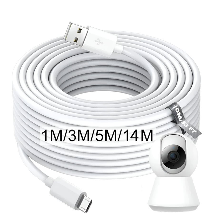 Extra Long Micro USB Fast Charging Cable – 1m–14m

