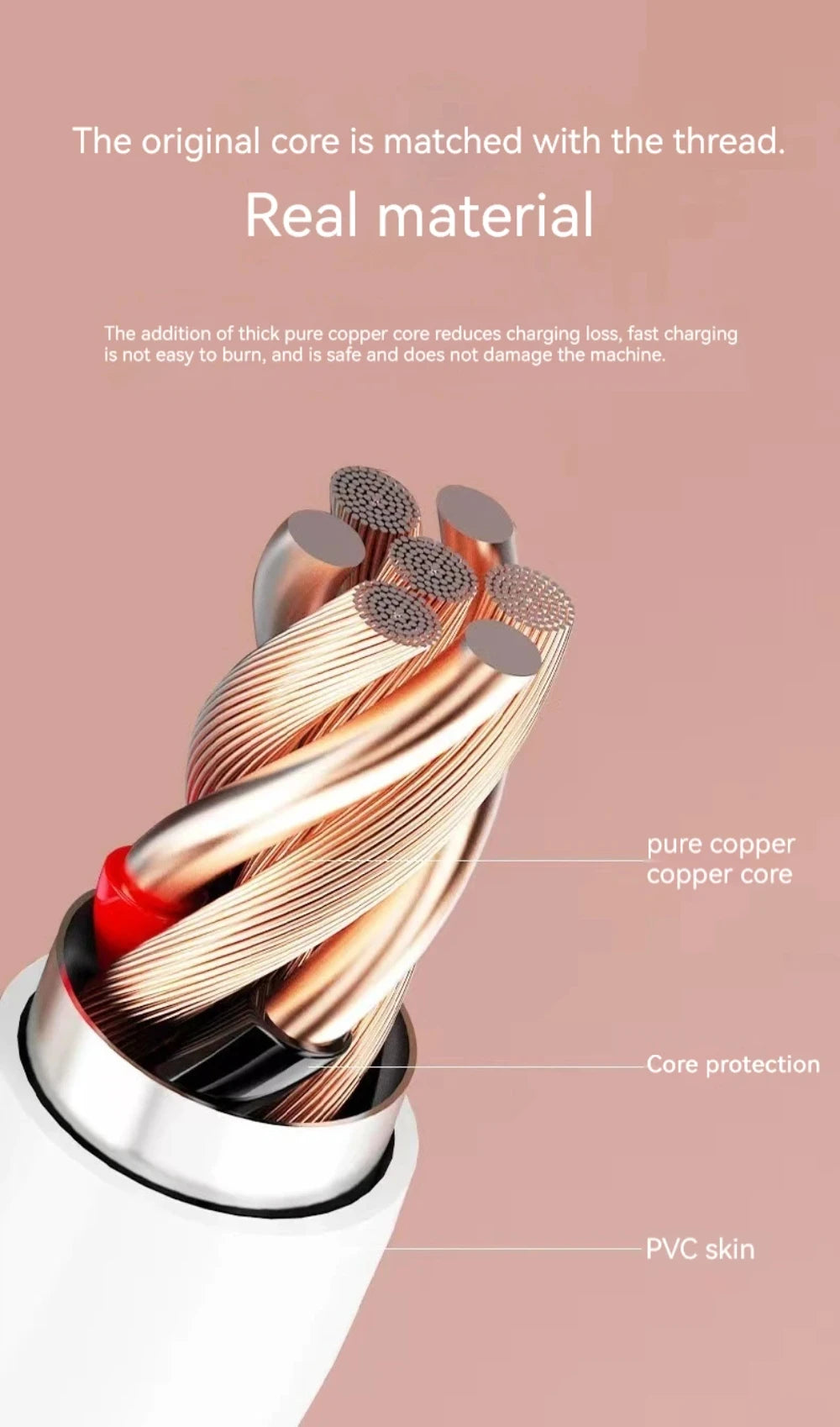 Extra long USB charging cord 