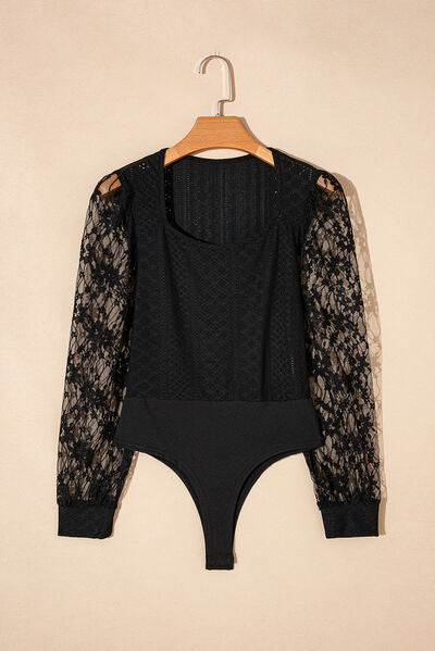 Eyelet Lace Bodysuit View