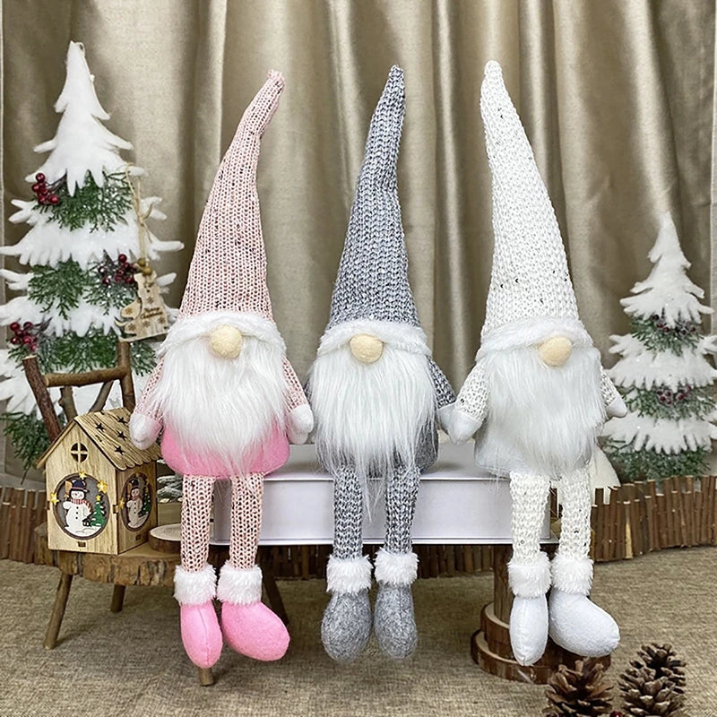 Faceless gnome Christmas doll