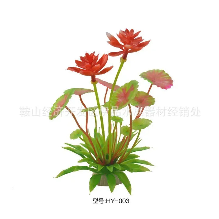 Fake Plastic Plants for Aquarium Design
