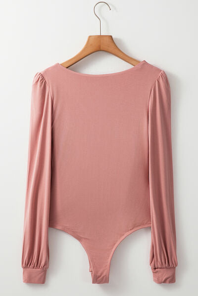 Fashion V-Neck Long Sleeve Bodysuit