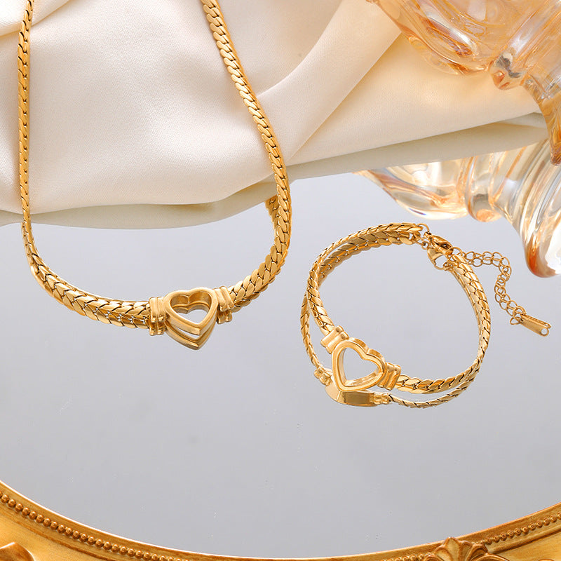 Fashion love chain jewelry women