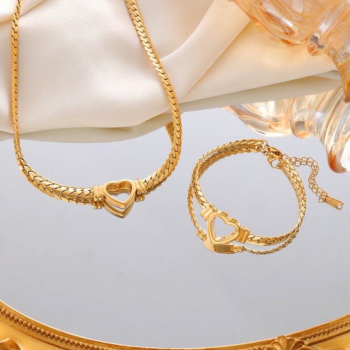 Fashion love chain jewelry women