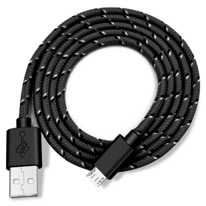Fast Sync Micro USB Cable in black color 