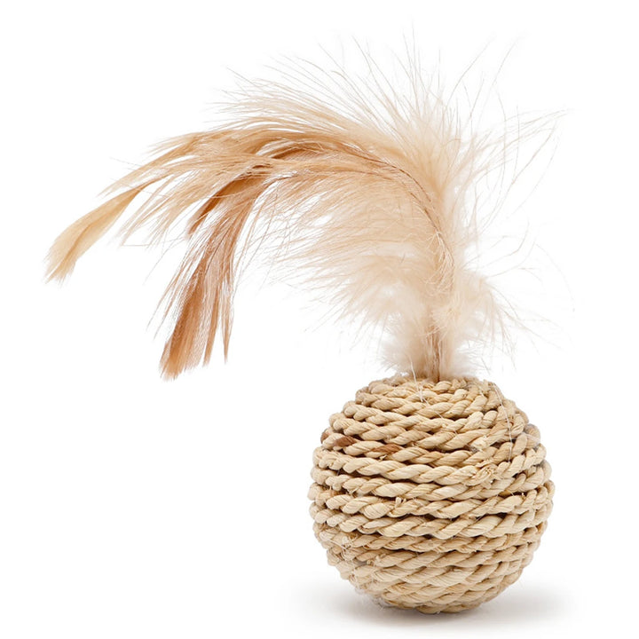 Feather Cat Toy with Bell