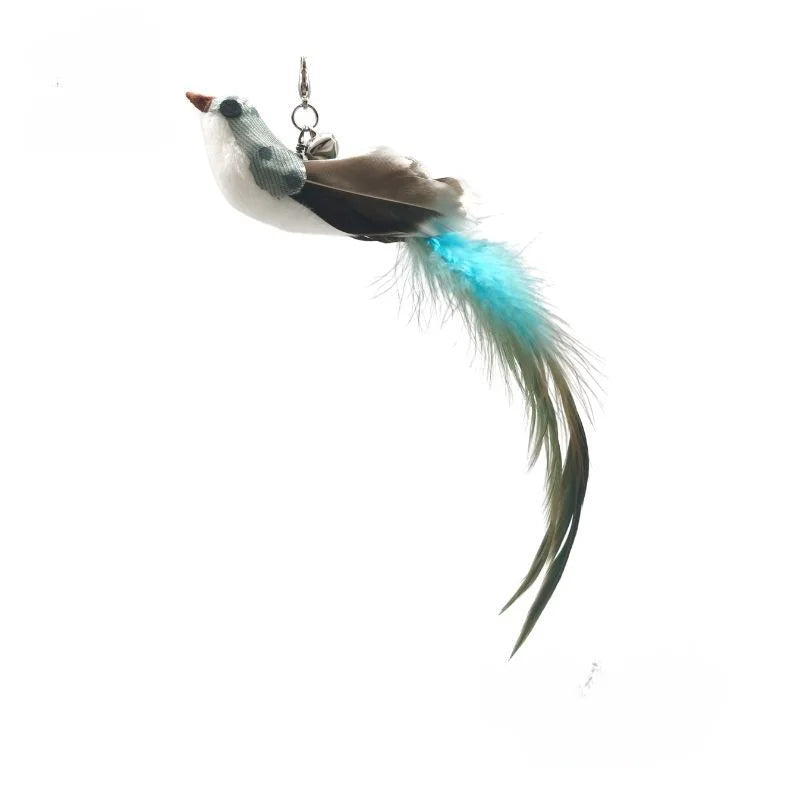 Feather Wand Toy for Kitten Play