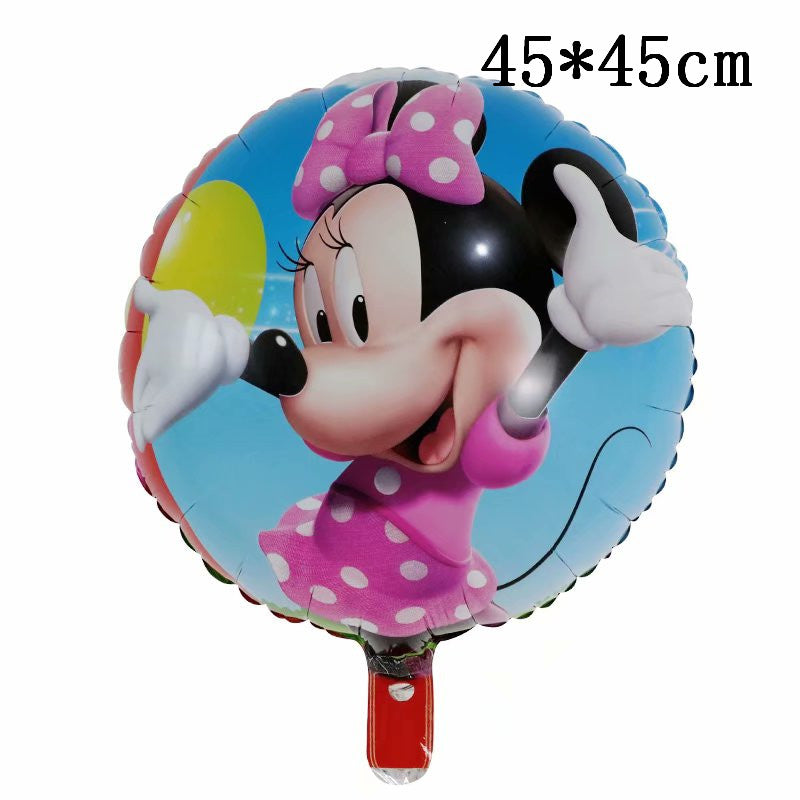 Festive holiday balloons with Santa Claus design