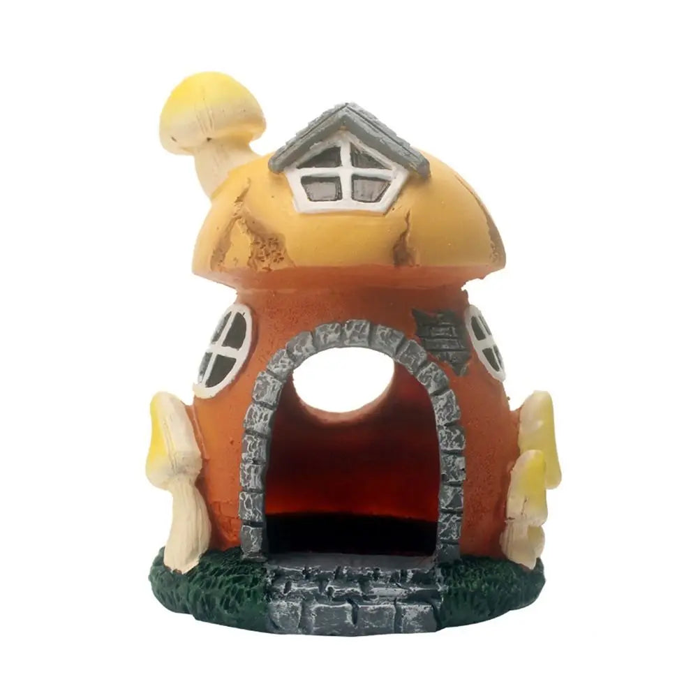 Fish and shrimp cave resin decor