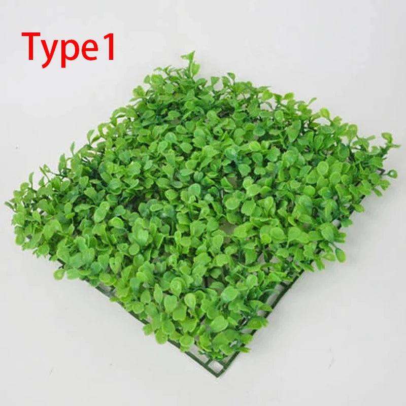 Fish tank plastic aquatic plant mats